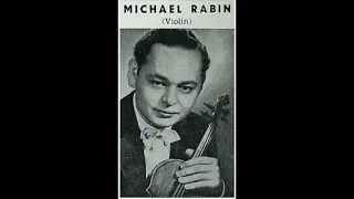 Michael Rabin Bruch  Violin Concerto No  1 in g minor, Op  26 III  Finale Allegro energico