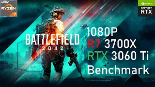 Battlefield 2042 Beta Benchmark RTX 3060 Ti 1080P Test