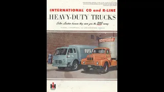 1956 International CO and R-Line Heavy-Duty Trucks