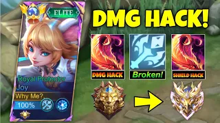 FINALLY!! BEST JOY FULL DAMAGE BUILD FOR EXP LANE IN RANK! (99 9% BROKEN🔥)