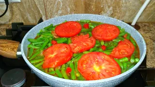 Это блюдо Бесподобно, слов нет, так ВКУСНО😋Вкусный Рецепт Мяса с фасолью на сковороде!