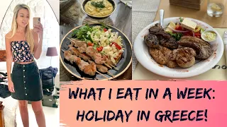 Full Week of Eating! What I Eat on Holiday in Greece 🇬🇷