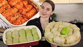 Traditional Ukrainian cabbage rolls. My favorite secret recipe!