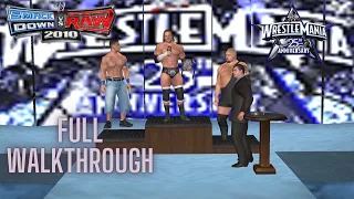 Triple H's Road to Wrestlemania [WWE Smackdown vs Raw 2010] [Full Walkthrough] (PSP) (1080p)