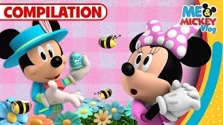 Spring Moments with Mickey Mouse and Minnie Mouse! 🌸 | Me & Mickey | Compilation | @disneyjunior​