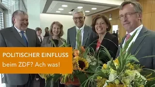 Politischer Einfluss beim ZDF? Ach was!