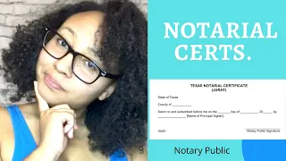 Completing Notary ACKNOWLEDGMENTS & JURATS | Notarial Certificate | Shari Nicole