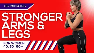 Strengthen Your Legs and Arms After 40 | Workout Program for Women Over 40