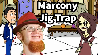 Marcony is in TROUBLE! | Marcony Games Jig Trap
