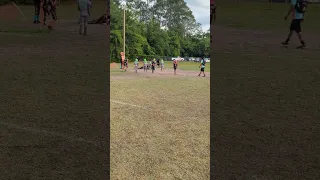 Carter Roberts with the ankle breakers and stiff arm vs Duval Dolphins 8u