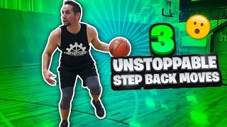 3 Unstoppable Step back Moves for HUGE Separation | Basketball Moves to Create Space