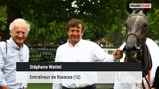 Stéphane Wattel, entraîneur de Rosacea (19/06 à Chantilly)