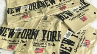 Одежда из США 🇺🇸 Футболки Abercrombie & Fitch New York