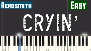 Aerosmith - Cryin’ Piano Tutorial | Easy