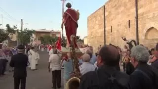 Uscita della statua di San Giovanni Battista