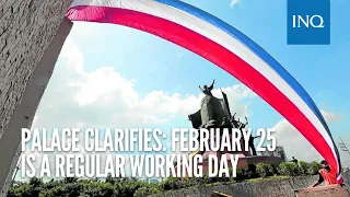 Palace clarifies: February 25 is a regular working day