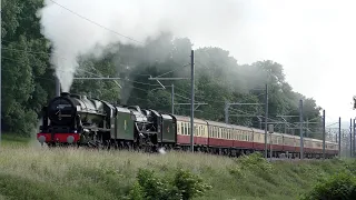 46100 & 45231 Double Header up the Lickey Bank, a Class 40 and scenes from the GWR - a 4K video