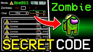 SECRET CODE TO GET NEW MODE IN AMONG US! HOW TO PLAY ZOMBIE MODE IN AMONG US