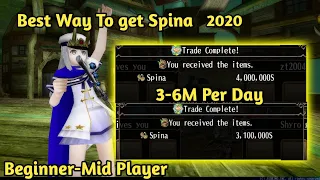 7 Best Ways To get Spina (Beginner/Mid) - Toram Online