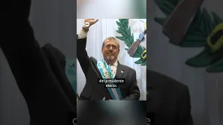 Caos en la investidura del presidente de Guatemala Bernardo Arévalo