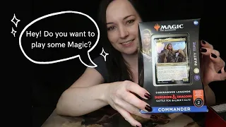 ASMR Magic: The Gathering Roleplay ⭐ Teaching a friend to play ⭐ Soft Spoken