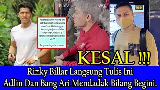 Rizky Billar Langsung Tulis IniAdlin Dan Bang Ari Mendadak Bilang Begini.