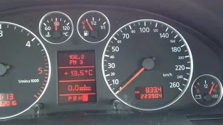 Audi A6 C5 2.5tdi 155hp acceleration