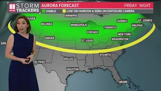 Brilliant display of northern lights possible tonight in US | Will any be visible in Georgia?