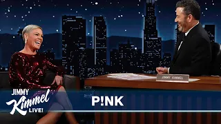 P!nk on Touring with Babies, Performing on the Side of a Building & Olivia Newton-John Tribute