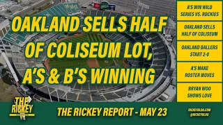 Oakland sells Coliseum lot to AASEG, A's win wild series, Ballers hot start | The Rickey Report