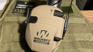 Walkers Razor electronic hearing protection