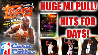 Michael Jordan Insert Pull! 1998 Topps Basketball Cards |  Hobby Box Break FIRE!!! 🔥🔥🔥