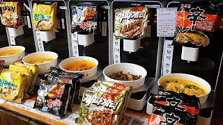 Automated Ramen Machine! 24/7 Ramen Store - Korean Street Food