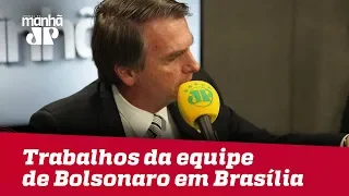 Trabalhos da equipe de Bolsonaro em Brasília devem começar na segunda-feira