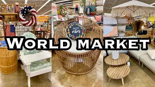 *AMAZING* WORLD MARKET SUMMER DECOR 2023 • SHOP WITH ME