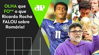 "Nem o Pelé FEZ ISSO! POR%@, o Romário era..." OLHA que FO** o que Ricardo Rocha FALOU do Baixinho!