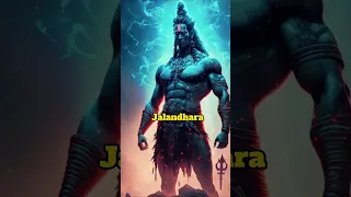5 Demons Killed by lord Shiva || #shoorveer #short #mythology #history