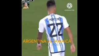 🔥 ARGENTINA vs JAMAICA | Highlights 4-0 | MESSI 2 Goals | All Goals 2023 #messi #messiskills