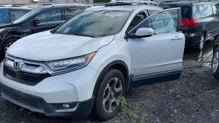 Как сэкономить от10.000$ на покупке авто из сша,Honda CR-V после угона в San Diego с аукциона Copart