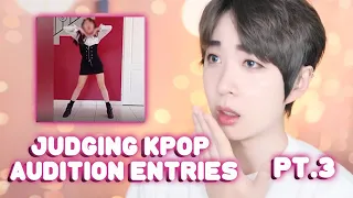 Giving Tips and Advice to Online Kpop Audition Videos / Judging Kpop Audition Trainee Videos Pt 3