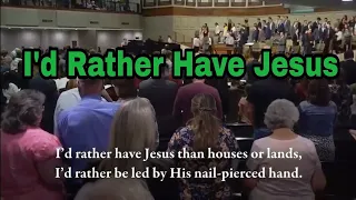 Most Beautiful Christian Hymn | I'd Rather Have Jesus