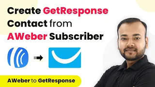 How to Create GetResponse Contact from AWeber Subscriber | AWeber GetResponse Integration