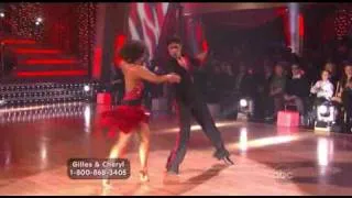 DWTS Gilles Marini & Cheryl Burke Cha Cha (Week 1)