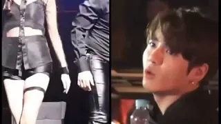 jungkook reaction to IU (KOOKU)👀👀💜💜