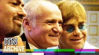 Elton John Partying with Gianni Versace and George Michael - Exclusive Uncut Footage (1995)