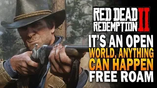 It's An Open World, Anything Can Happen - Red Dead Redemption 2 [Xbox One X]
