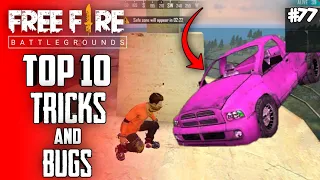 Top 10 New Tricks In Free Fire | New Bug/Glitches In Garena Free Fire #77