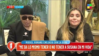 Miguel Romano: "No me interesa amigarme con Susana Giménez"