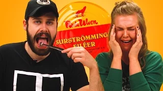 Irish People Try Surströmming (World's Smelliest Food)