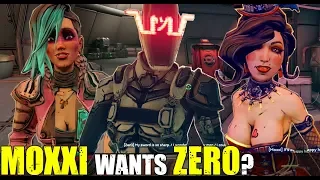 Borderlands 3 - Moxxi wants Zero while Zero awkwardly flirts with Lorelei